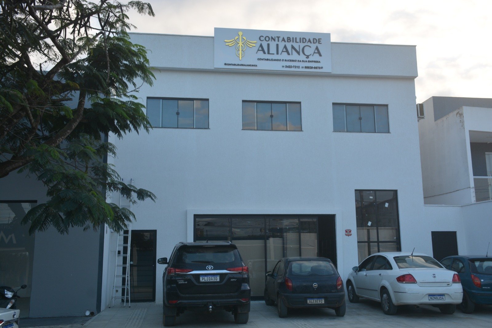Fachada da Contabilidade Aliança em Vitória da Conquista